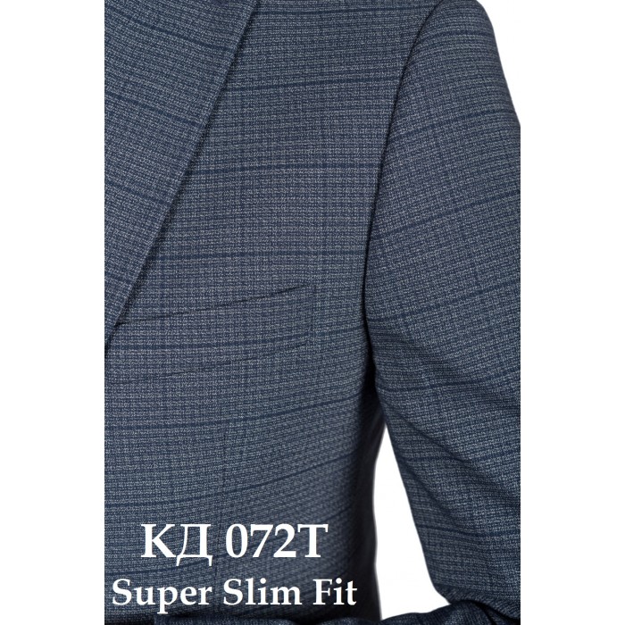 Мужской костюм классический молодёжный Super Slim Fit КД 072Т