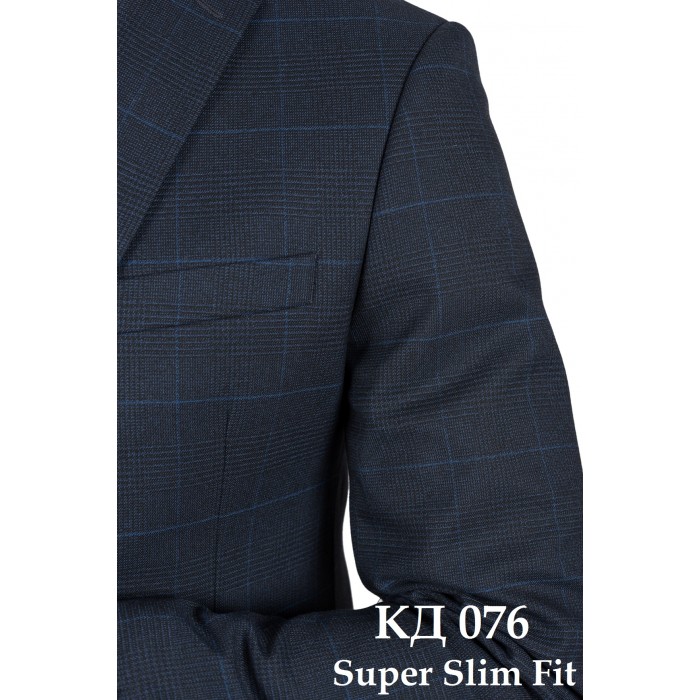 Мужской костюм классический молодёжный Super Slim Fit КД 076