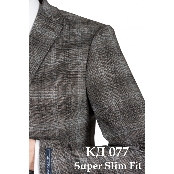 Мужской костюм классический молодёжный Super Slim Fit КД 077