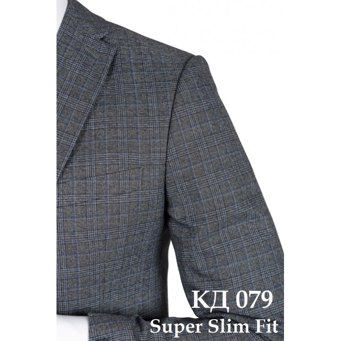 Мужской костюм классический молодёжный Super Slim Fit КД 079
