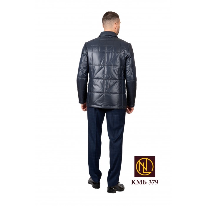 Куртка мужская весна осень КМБ 379 оптом от производителя 2022-2023 из водоотталкивающей ткани
