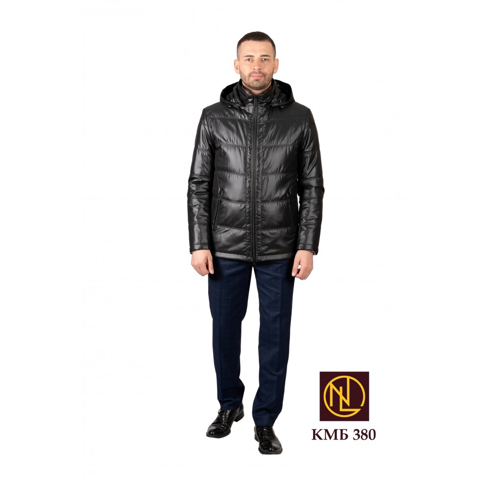 Куртка мужская весна осень КМБ 380 оптом от производителя 2022-2023 из водоотталкивающей ткани