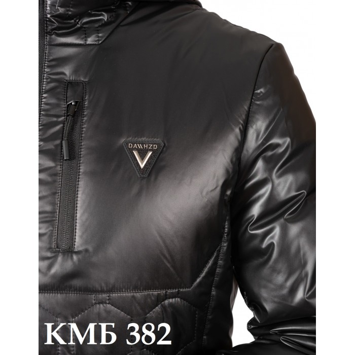Куртка мужская весна осень КМБ 382 оптом от производителя 2022-2023 из водоотталкивающей ткани
