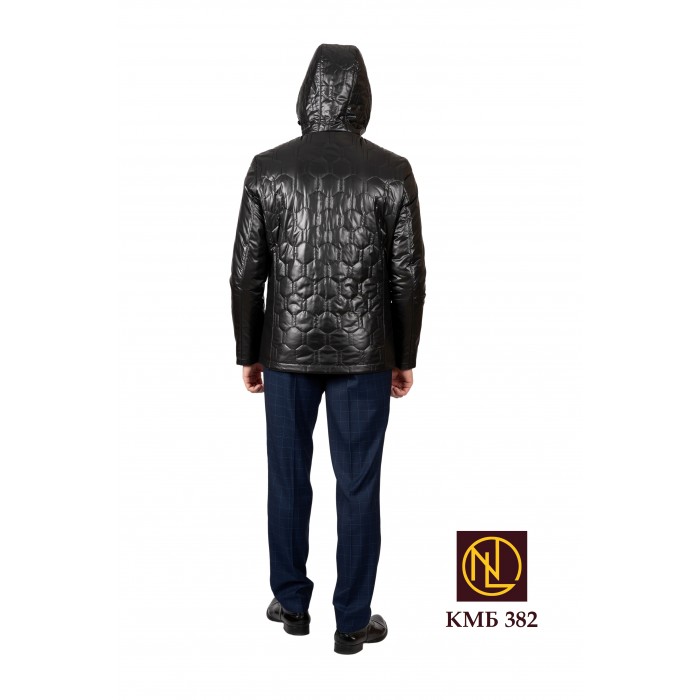Куртка мужская осень КМБ 382 оптом от производителя 2023 из водоотталкивающей ткани