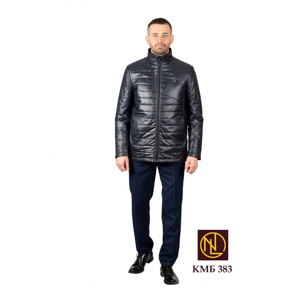 Куртка мужская весна осень КМБ 383 оптом от производителя 2022-2023 из водоотталкивающей ткани