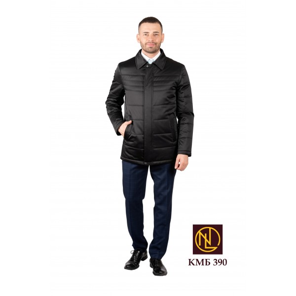 Куртка мужская весна осень КМБ 390 оптом от производителя 2022-2023 из водоотталкивающей ткани