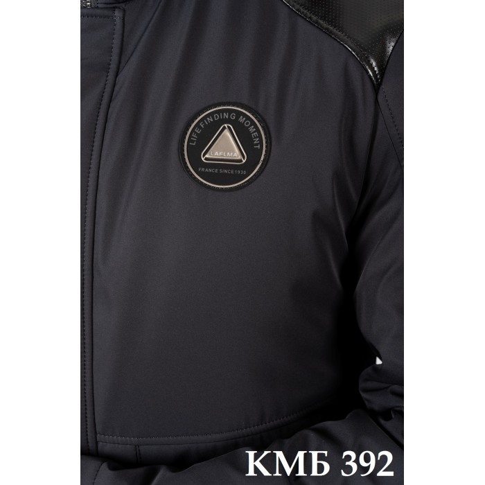Куртка мужская весна осень КМБ 392 оптом от производителя 2022-2023 из водоотталкивающей ткани
