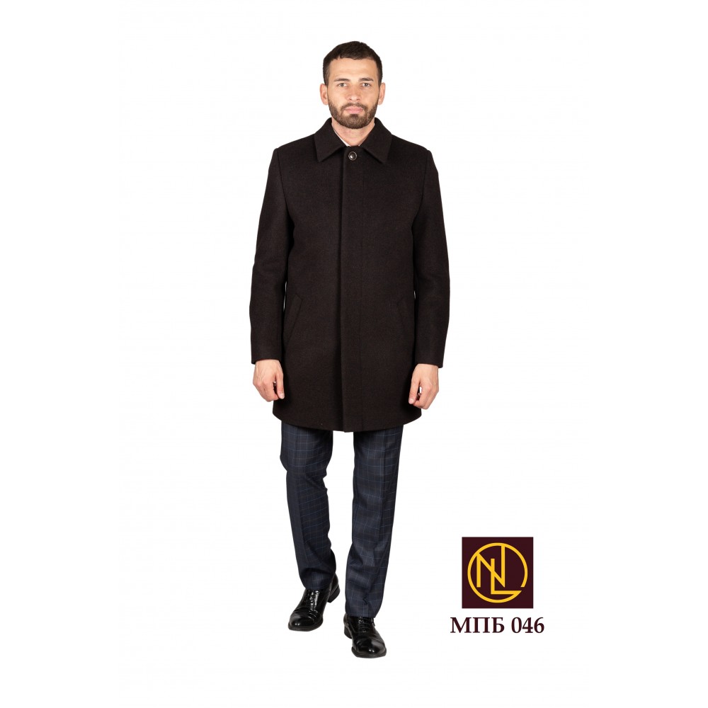 Утеплённое пальто мужское МПБ 046