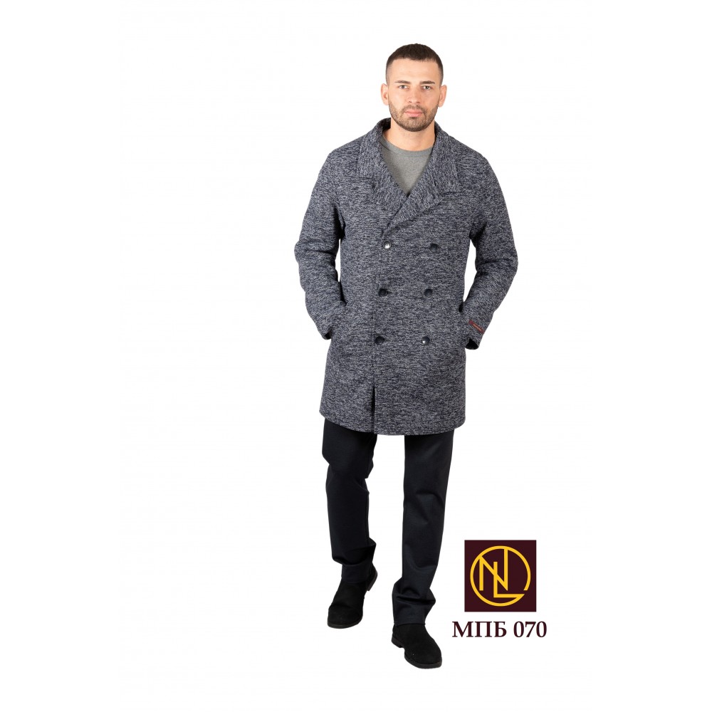 Классическое мужское пальто МПБ 070