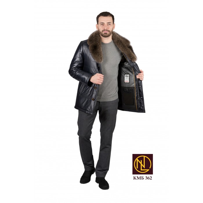 Куртка мужская зимняя КМБ 362 оптом от производителя 2023-2024