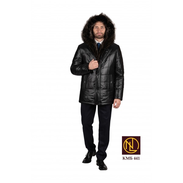 Куртка мужская зимняя оптом ЗИМА 2023-2024 КМБ 441