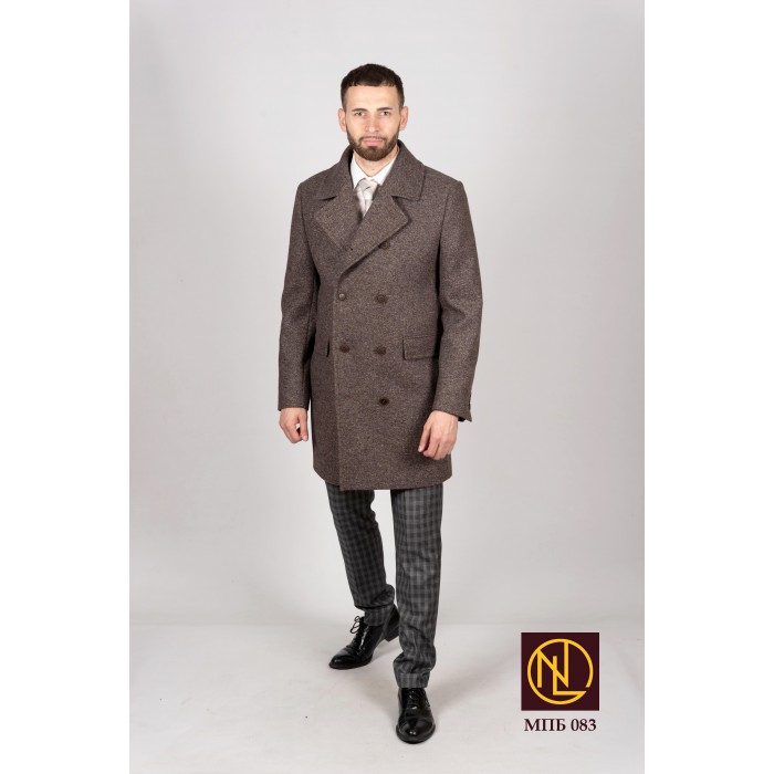 Классическое мужское пальто МПБ 083
