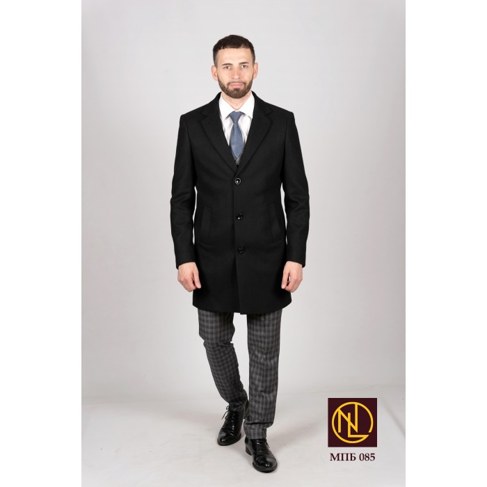 Классическое мужское пальто МПБ 085