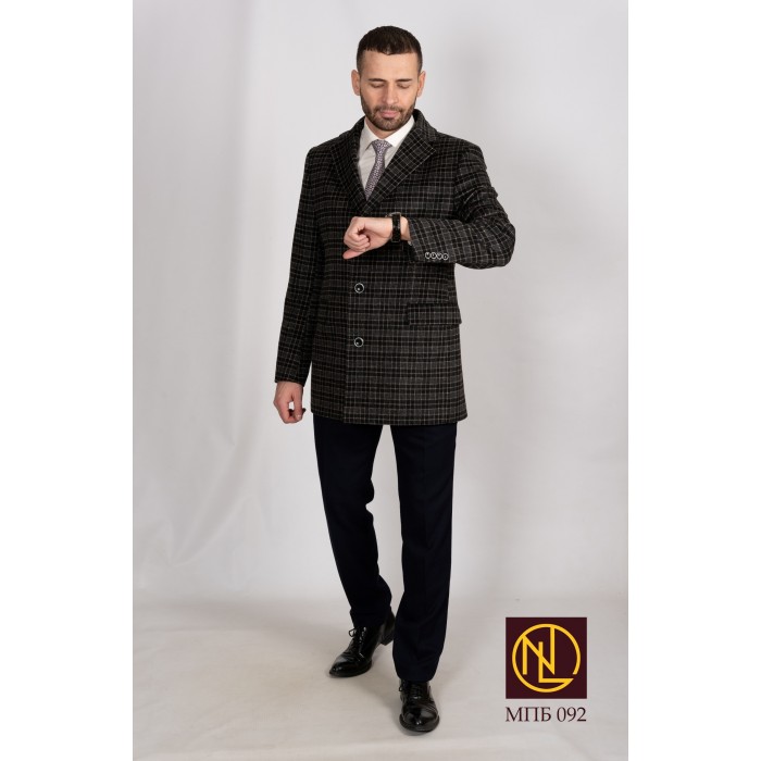 Классическое мужское пальто МПБ 092