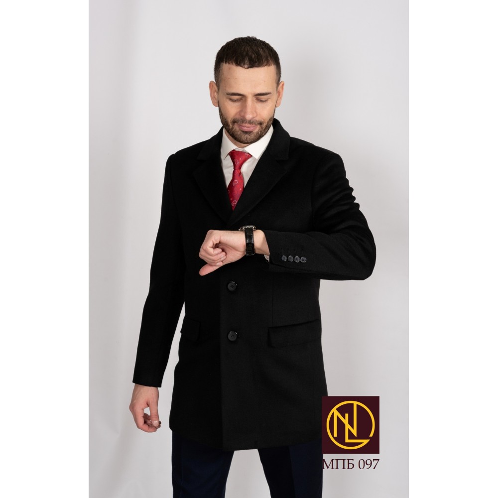 Классическое мужское пальто МПБ 097