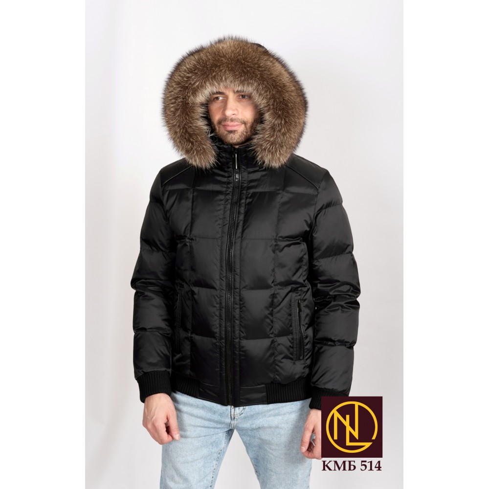 Куртка ЗИМА 2024-2025 зимняя мужская оптом КМБ 514