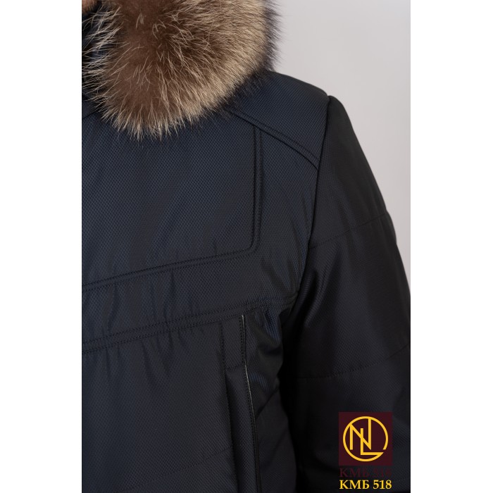 Куртка зимняя мужская оптом ЗИМА 2024-2025 КМБ 518 и 518 Б