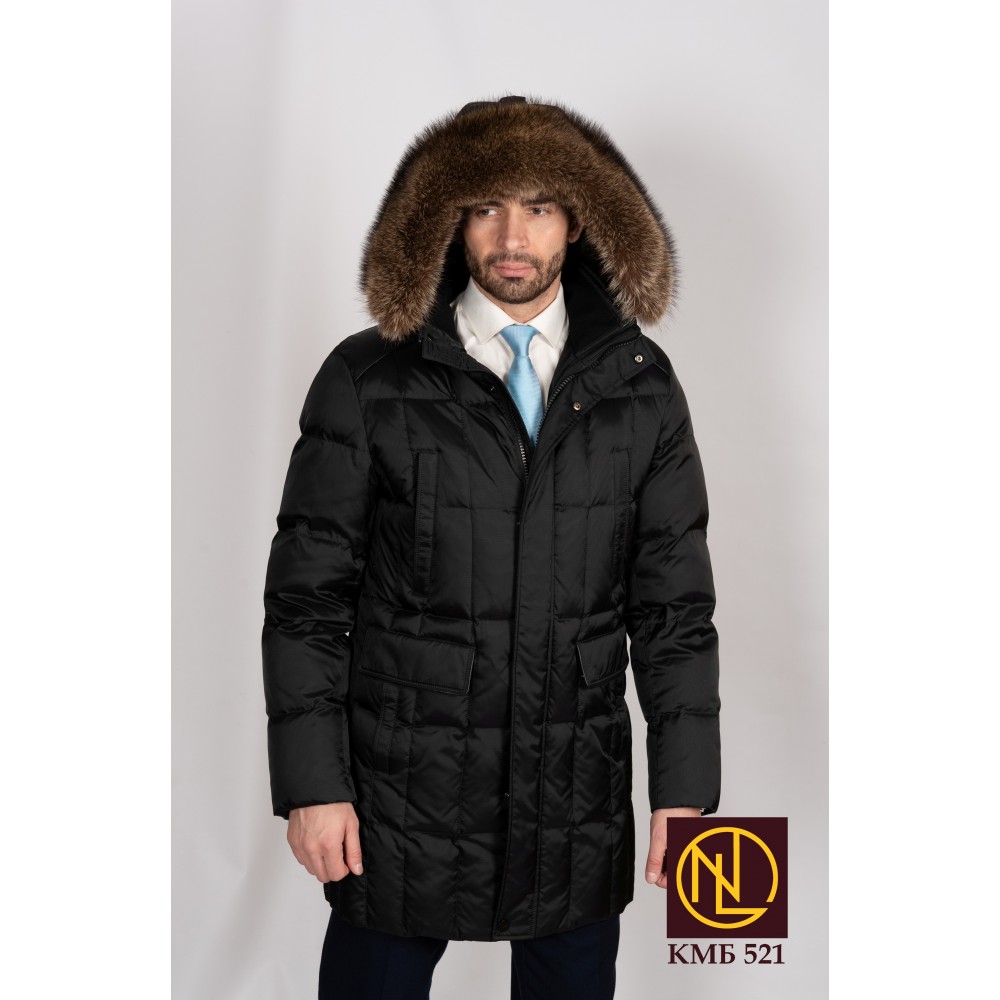 Куртка ЗИМА 2024-2025 зимняя мужская оптом КМБ 521