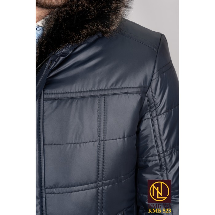 Куртка зимняя мужская оптом ЗИМА 2024-2025 КМБ 523 и 523Б