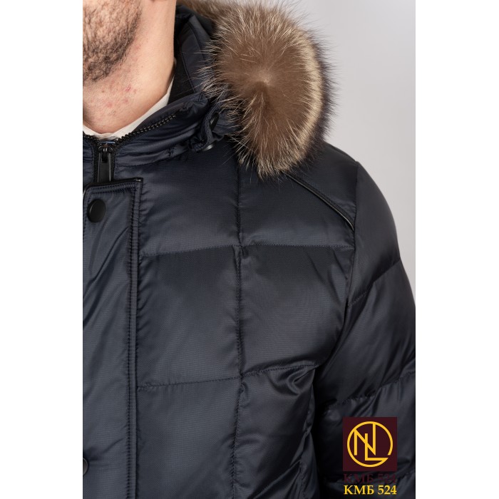 Куртка ЗИМА 2024-2025 зимняя мужская оптом КМБ 524