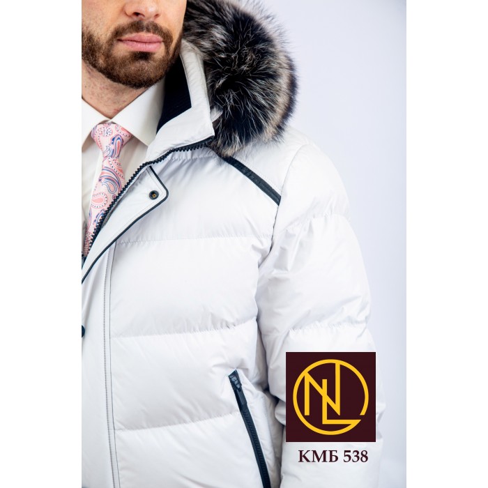Куртка ЗИМА 2024-2025 зимняя мужская оптом КМБ 538