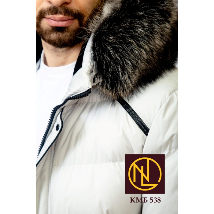Куртка ЗИМА 2024-2025 зимняя мужская оптом КМБ 538