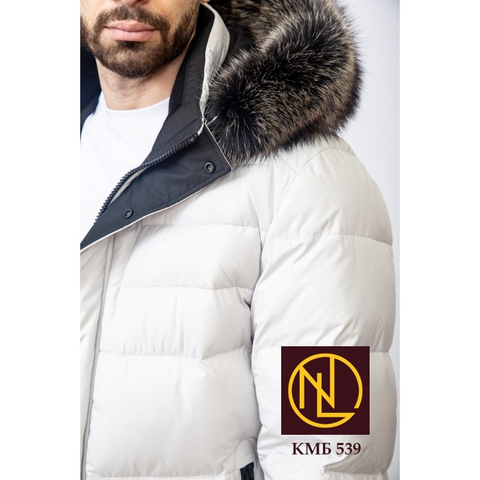 Куртка ЗИМА 2024-2025 зимняя мужская оптом КМБ 539