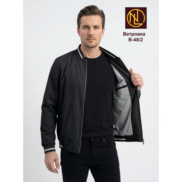 Бомбер ветровка мужская оптом В 48/2