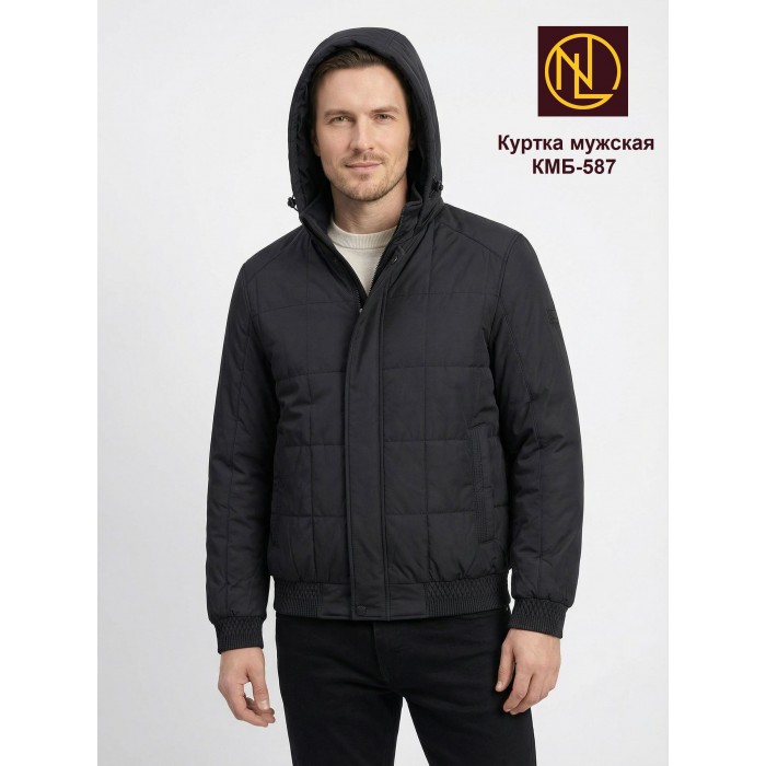 Куртка БОМБЕР ВЕСНА 2026 демисезонная КМБ 587 оптом Куртка БОМБЕР ВЕСНА 2026 демисезонная КМБ 587 оптом