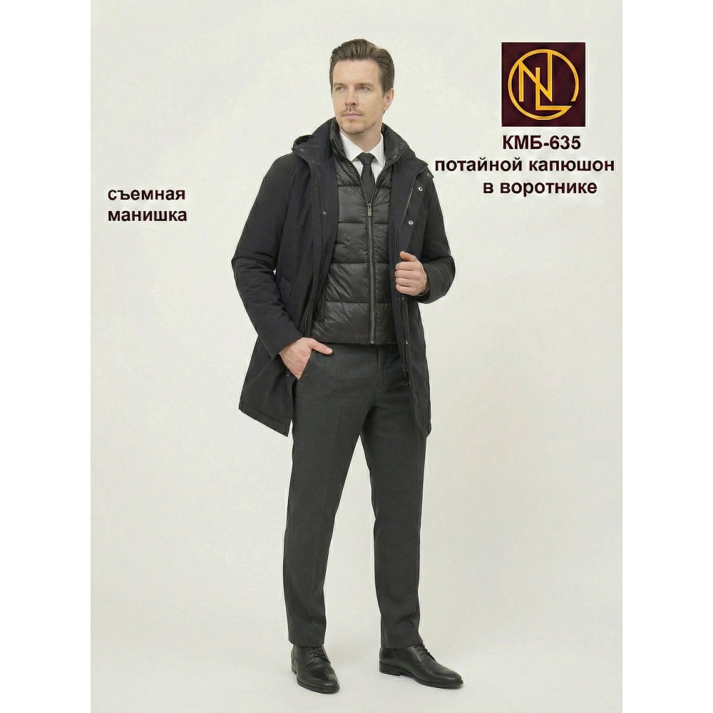 Куртка мужская без меха ОСЕНЬ-ЗИМА 2026 арт. КМБ 635
