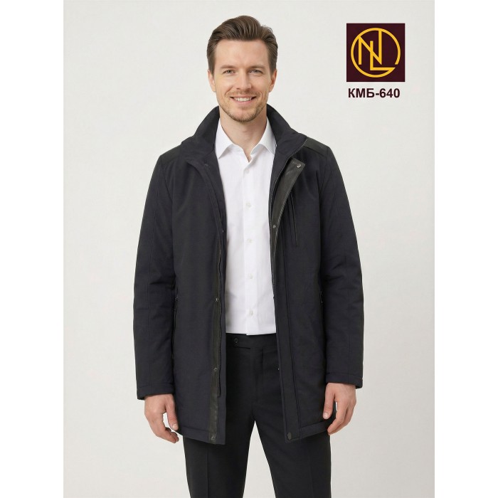 Куртка мужская со съёмной подстёжкой ОСЕНЬ-ЗИМА 2026 арт. КМБ 640