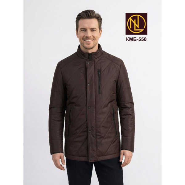 Куртка мужская с воротником стойкой ОСЕНЬ 2026 арт. КМБ 550 Куртка мужская с воротником стойкой ОСЕНЬ 2026 арт. КМБ 550
