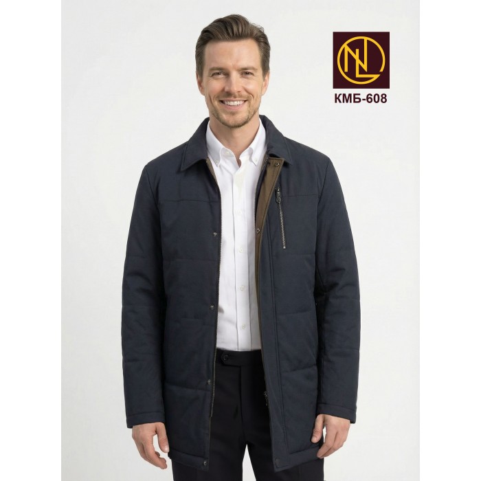 Куртка мужская с рубашечным воротником ОСЕНЬ 2026 арт. КМБ 608 Куртка мужская с рубашечным воротником ОСЕНЬ 2026 арт. КМБ 608