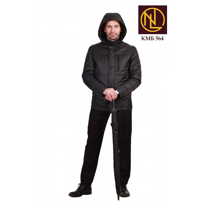 Куртка мужская с капюшоном ВЕСНА 2026 арт. КМБ 464