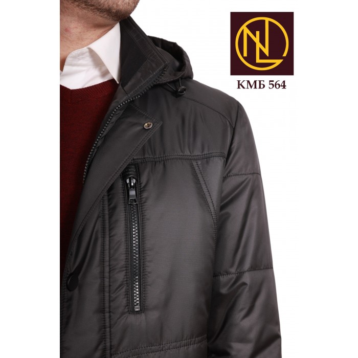 Куртка мужская с капюшоном ВЕСНА 2026 арт. КМБ 464