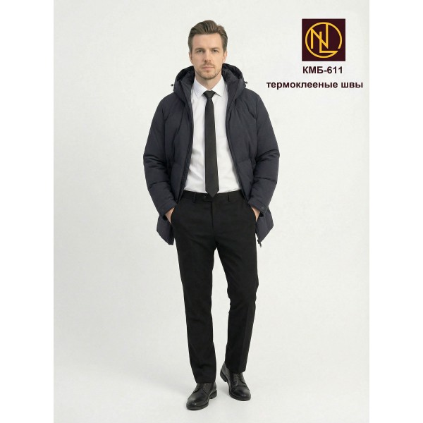 Куртка мужская с капюшоном ЗИМА 2026 арт. КМБ 611