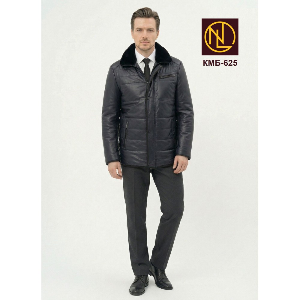Куртка мужская с воротником стойка ЗИМА 2026 арт. КМБ 625