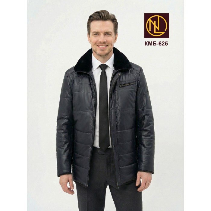Куртка мужская с воротником стойка ЗИМА 2026 арт. КМБ 625